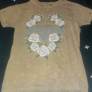 AFFLICTION WOMENS AC HARKNESS SHORT SLEEVE TEE